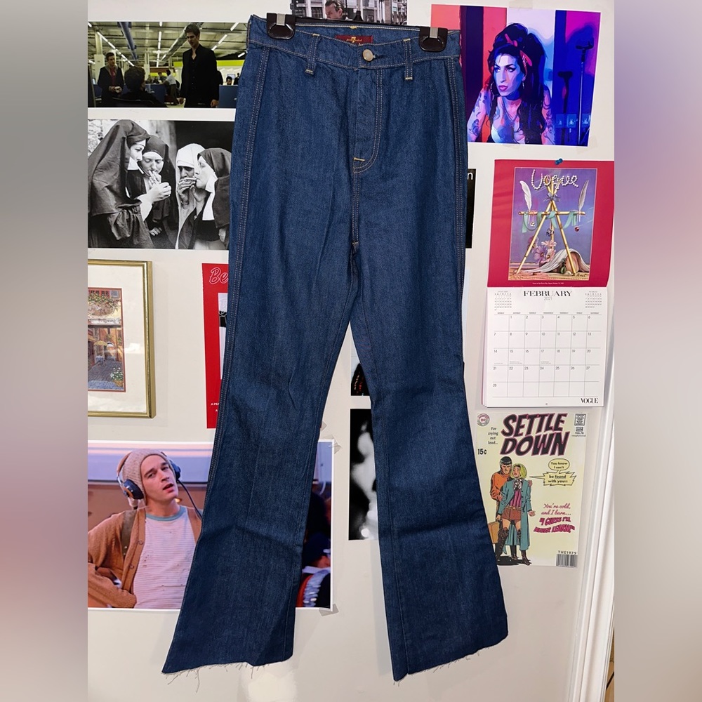 7 For All Mankind High-Rise A Pocket Denim